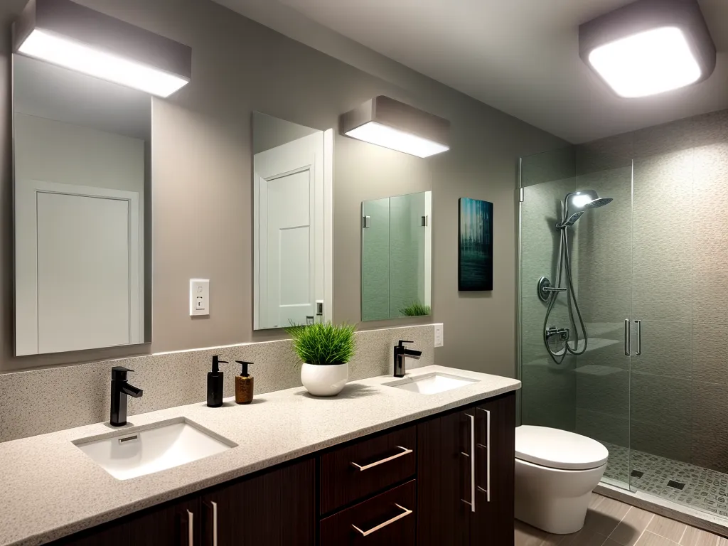 Escolhendo a Melhor Iluminação para o Seu Banheiro 3 Fotos banheiro moderno luz ambiente