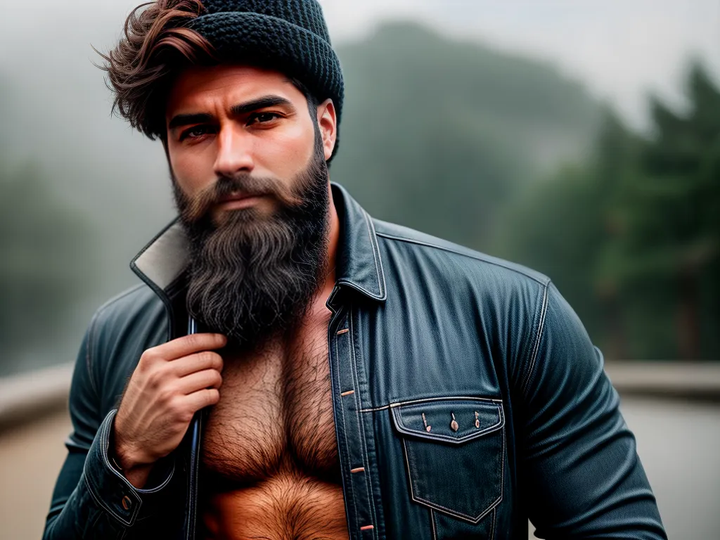 Fotos barba bem cuidada perfeita 1