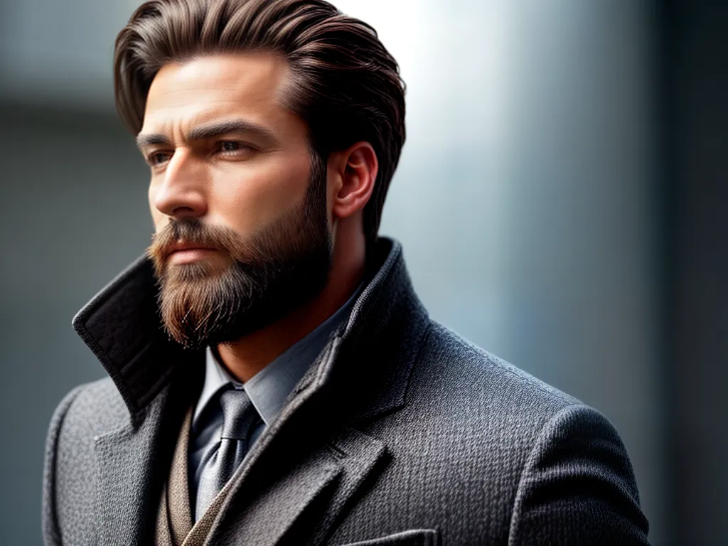 Fotos barba estilizada homem maduro