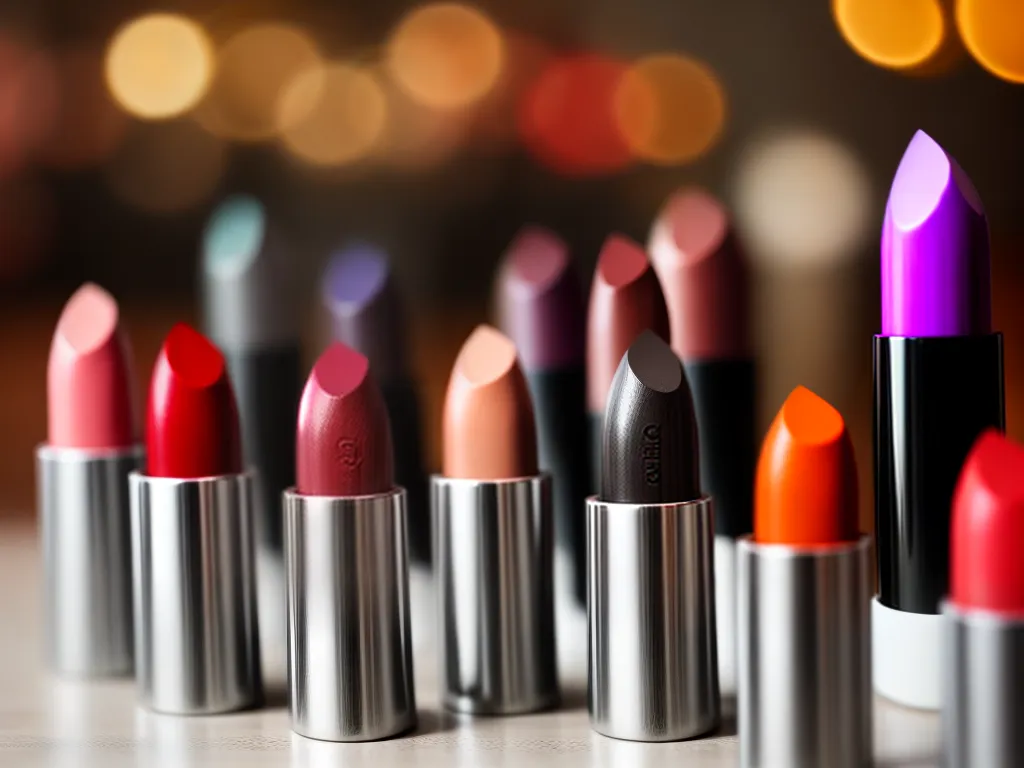 Como escolher o batom perfeito para realçar sua beleza 1 Fotos batons variedade cores swatches