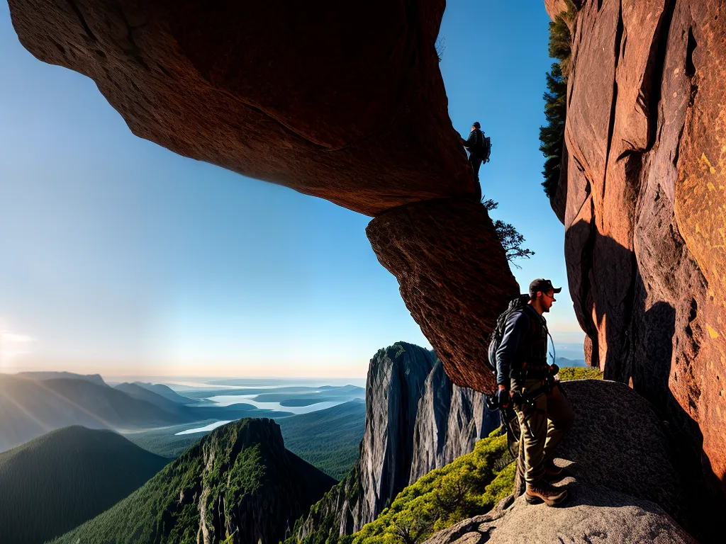 Fotos bota aventura cliff montanha