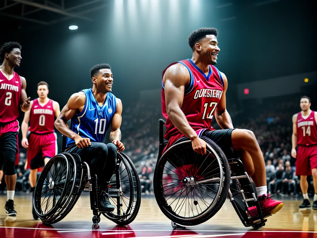 Fotos cadeirante basquete inclusao empoderamento