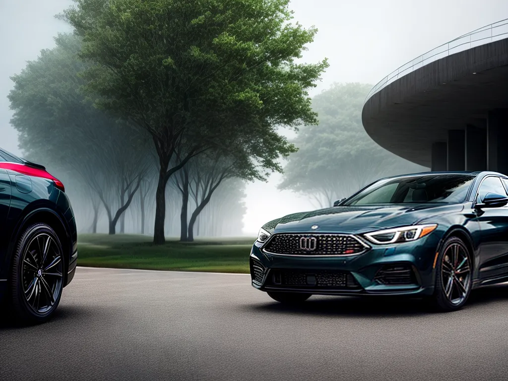 Fotos carro moderno cenico elegante