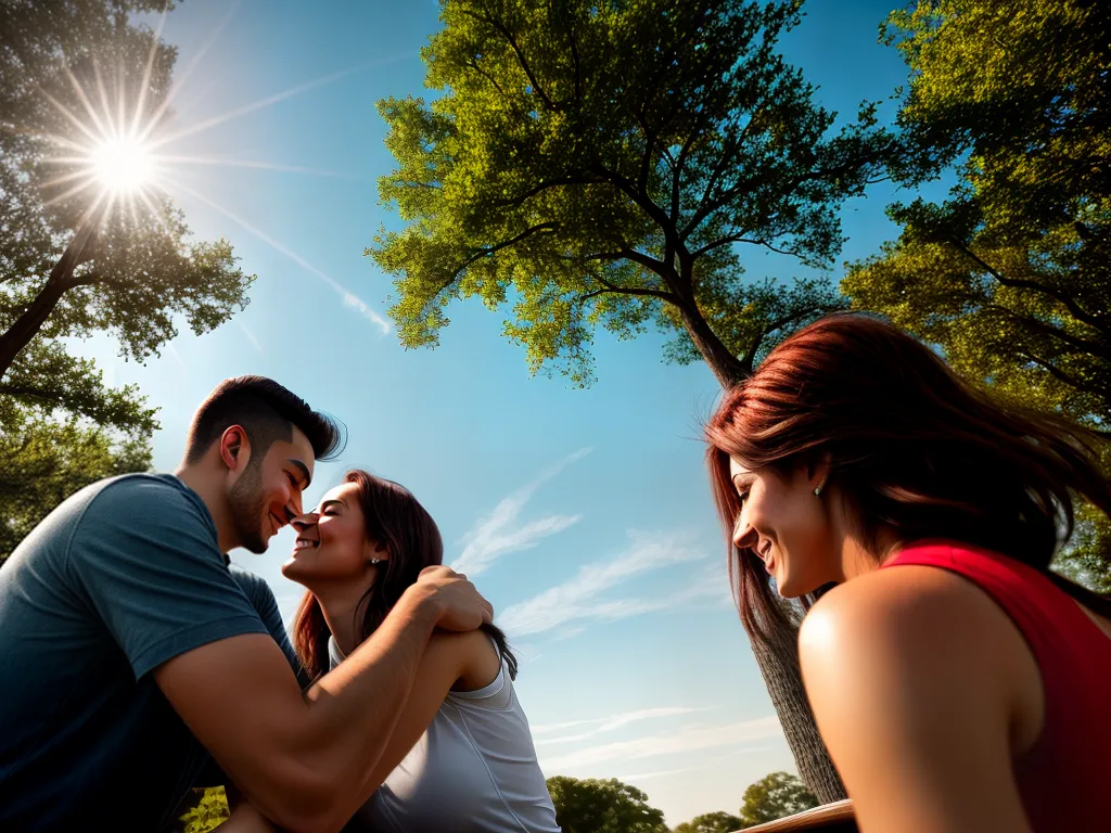 Dicas para um Relacionamento Afetuoso e Carinhoso 3 Fotos casal apaixonado por do sol