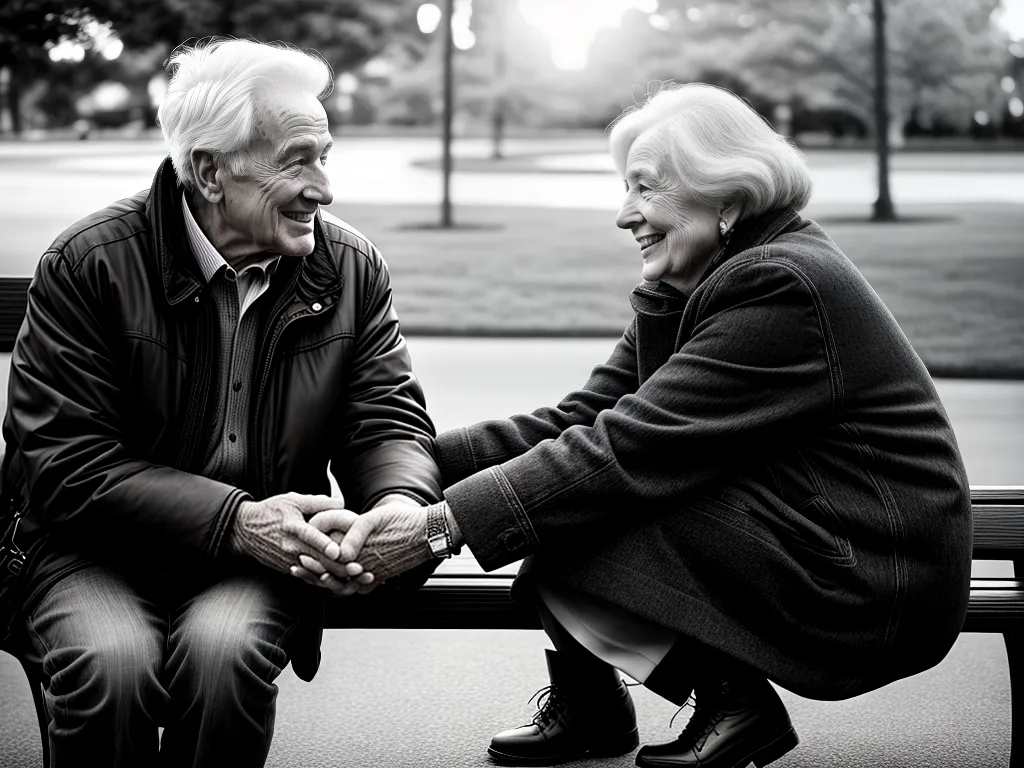 Fotos casal idosos amor eterno