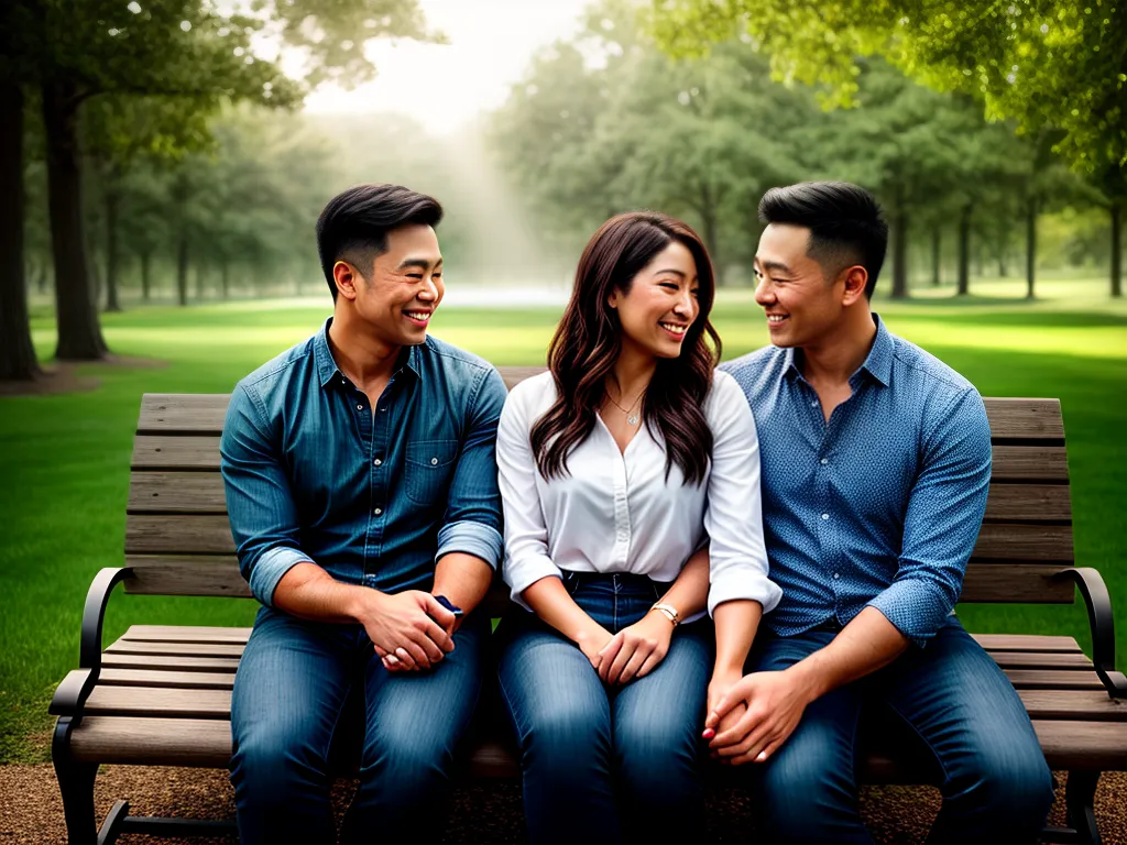 Fotos casal sorrindo amor parque