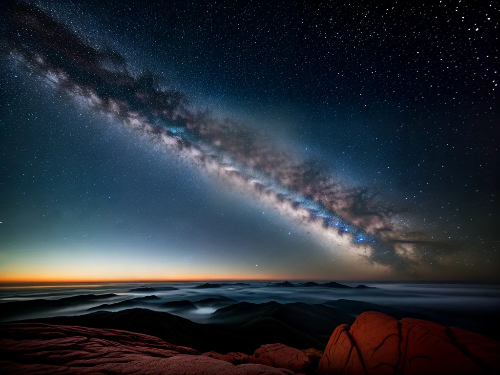 Fotos ceu estrelado via lactea sabedoria 2