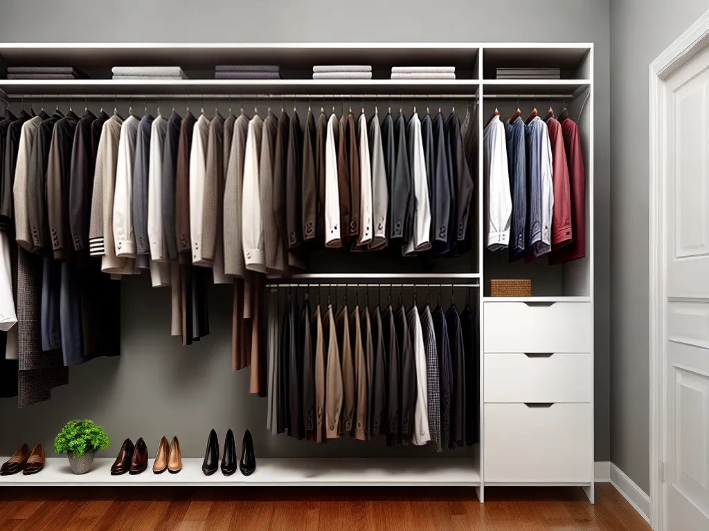 Escolhendo a Roupa Perfeita para Cada Ocasião 2 Fotos closet organizado variedade looks