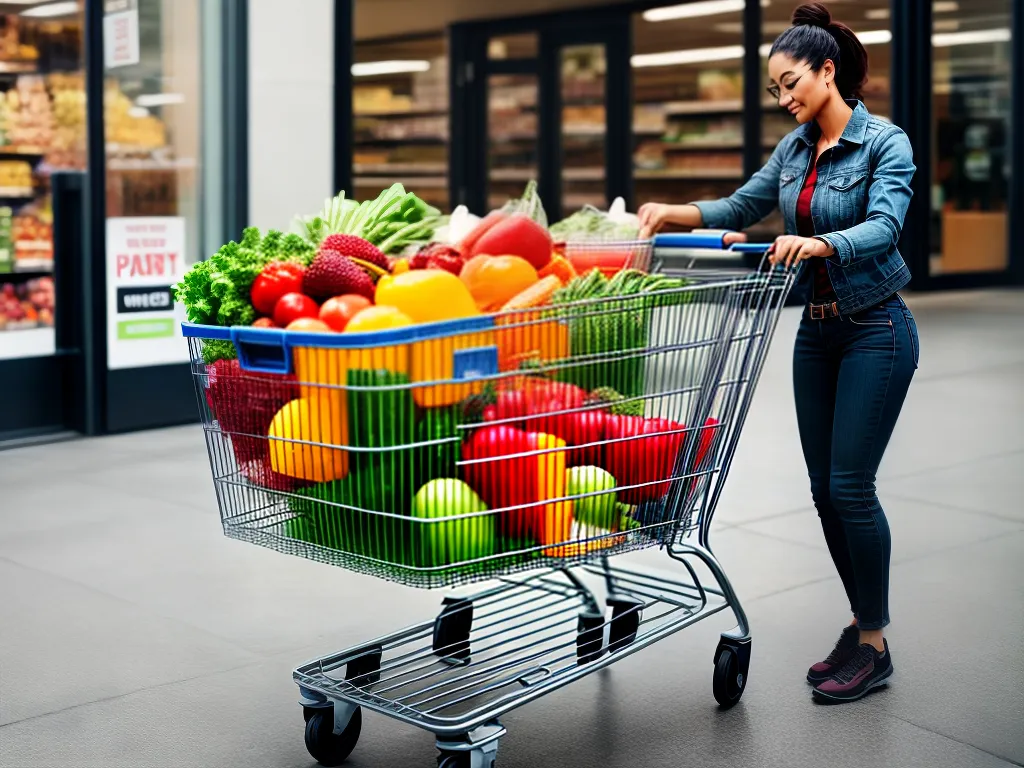 Fotos compras economia supermercado