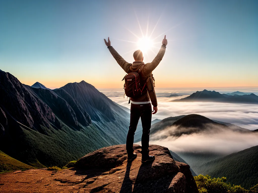 Fotos conquista pico por do sol