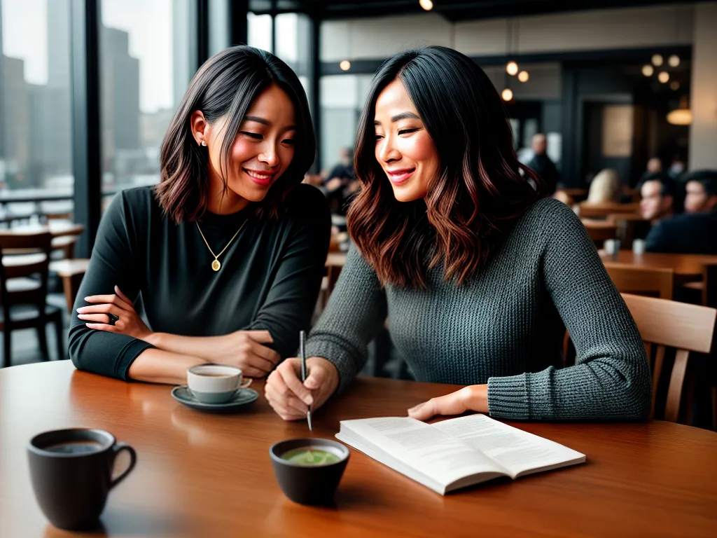 Desenvolvendo Relacionamentos Saudáveis e Duradouros 2 Fotos conversa cafe ambiente acolhedor