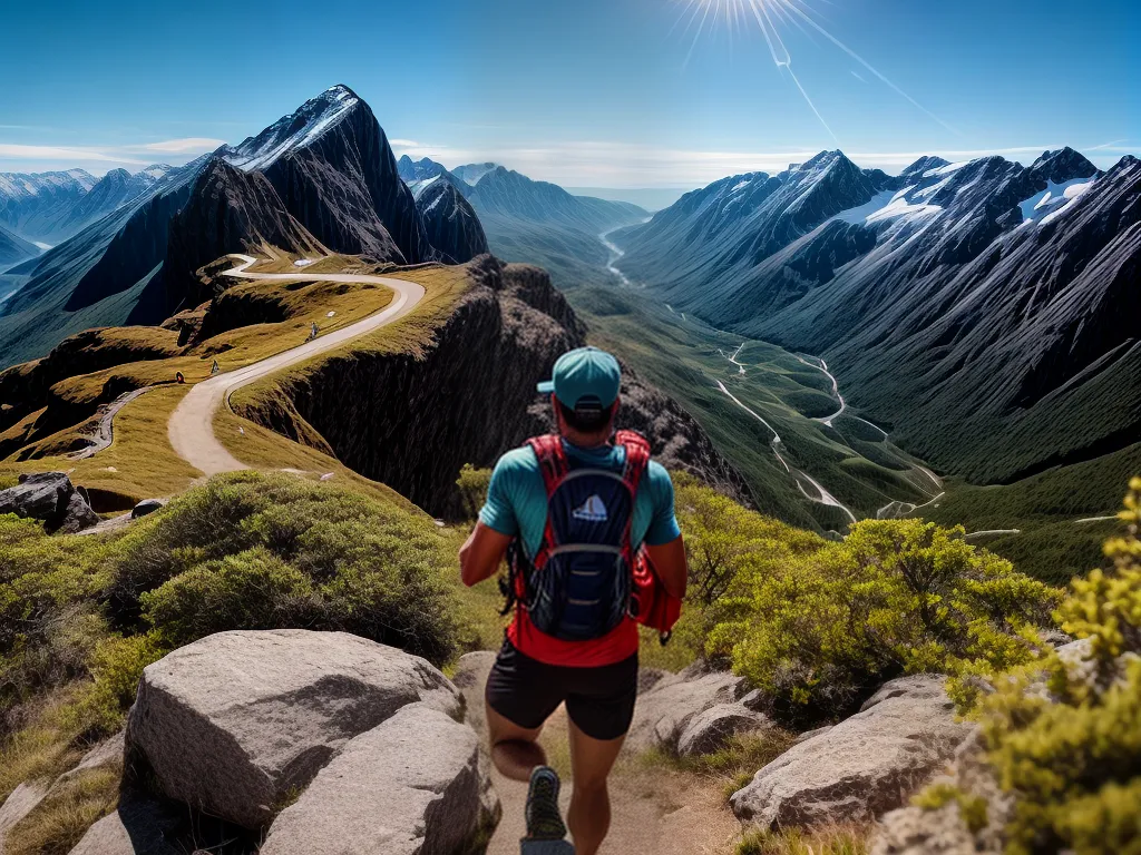 Fotos corredor aventura montanha desafio