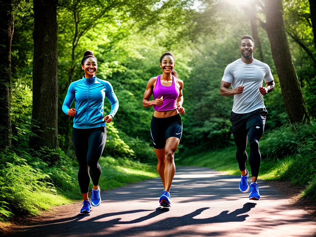 Fotos corredor trilha verde sol brilhante