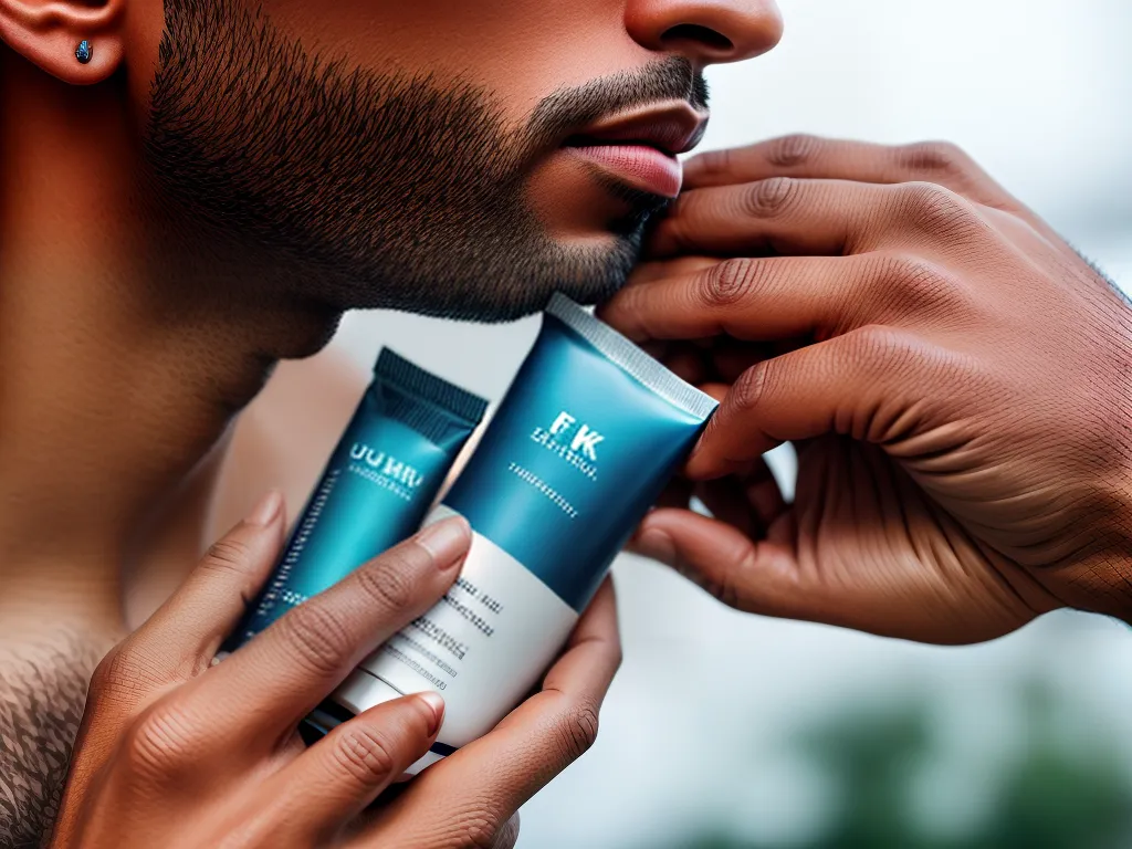 Fotos cuidados pele masculina produtos