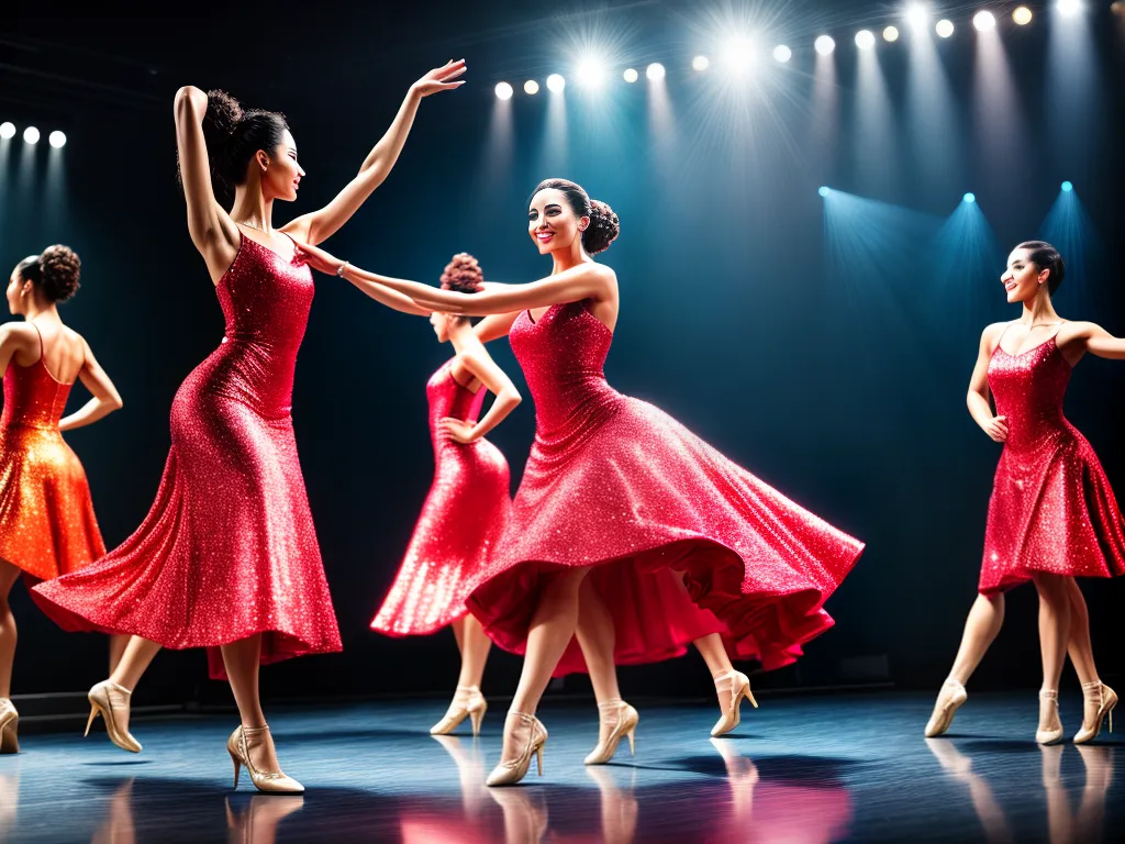 Fotos dancarina habanera brilho espelho