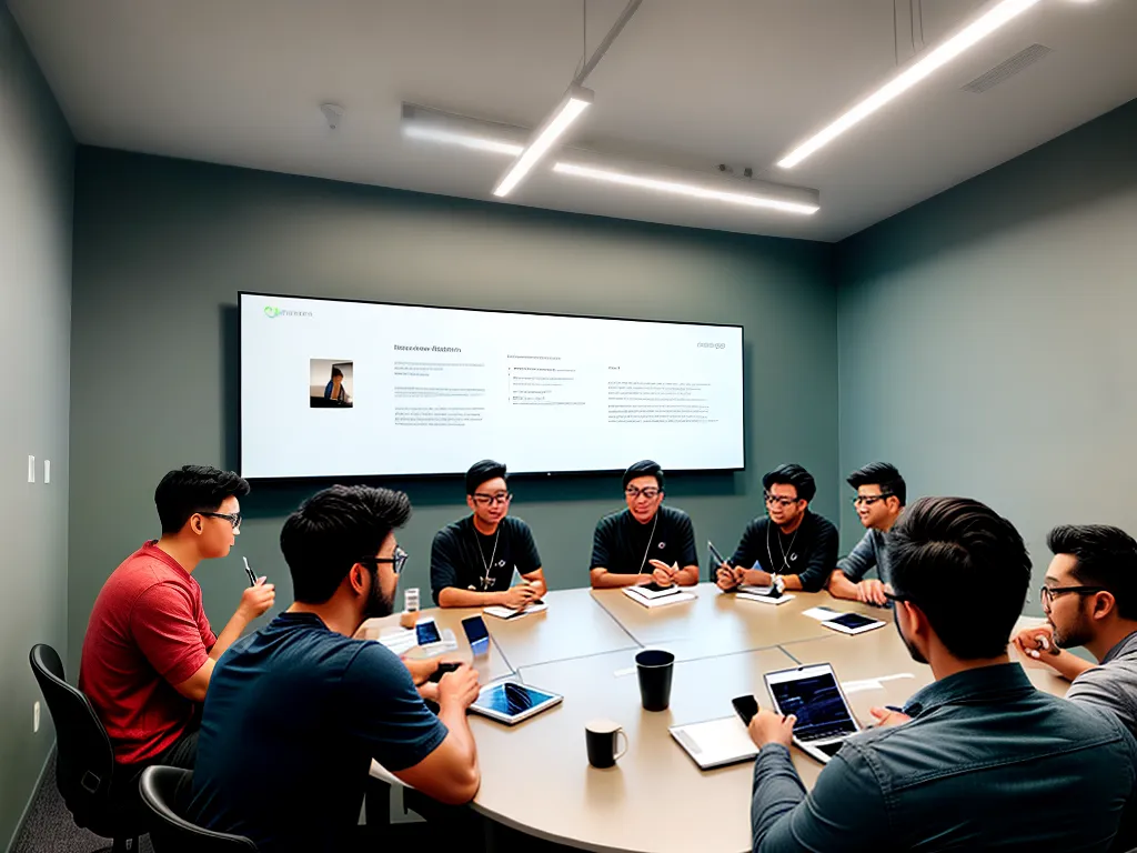 Como criar aplicativos inovadores: Dicas para desenvolvedores Fotos desenvolvedores brainstorming ideias inovadoras