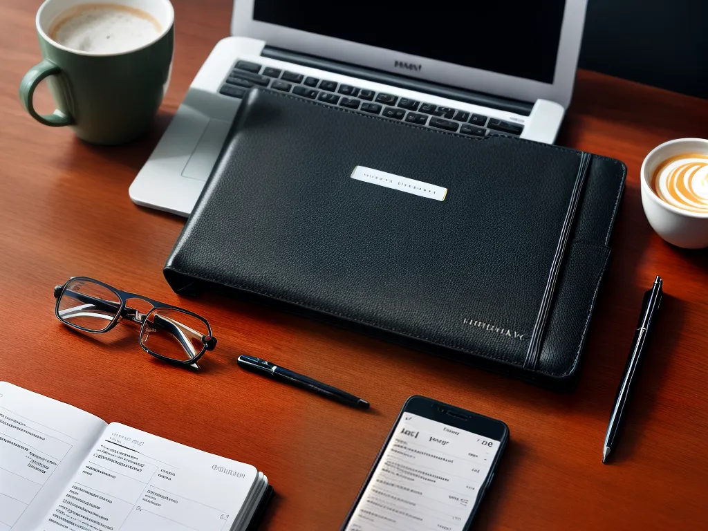 Como criar um cronograma eficiente para otimizar sua rotina 2 Fotos escritorio organizado planner laptop
