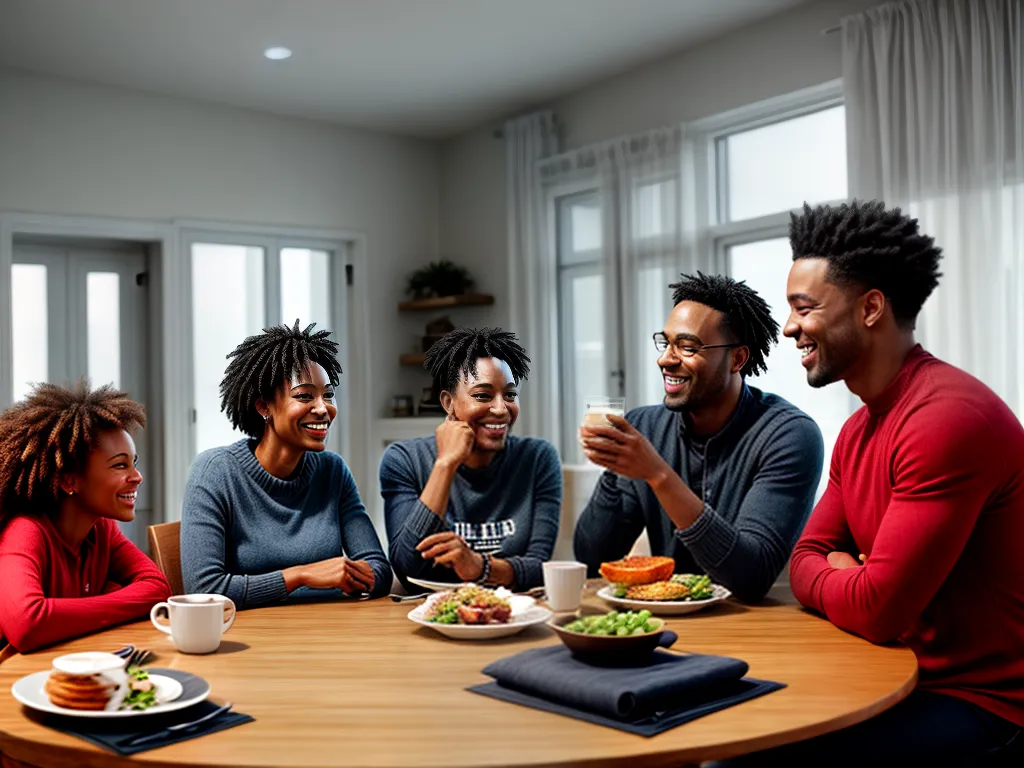 Fotos familia conversa alegria lealdade