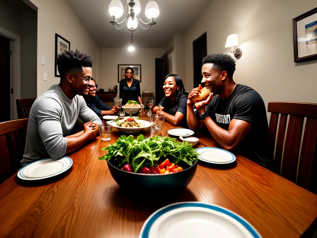 Fotos familia mesa refeicao conversa lealdade