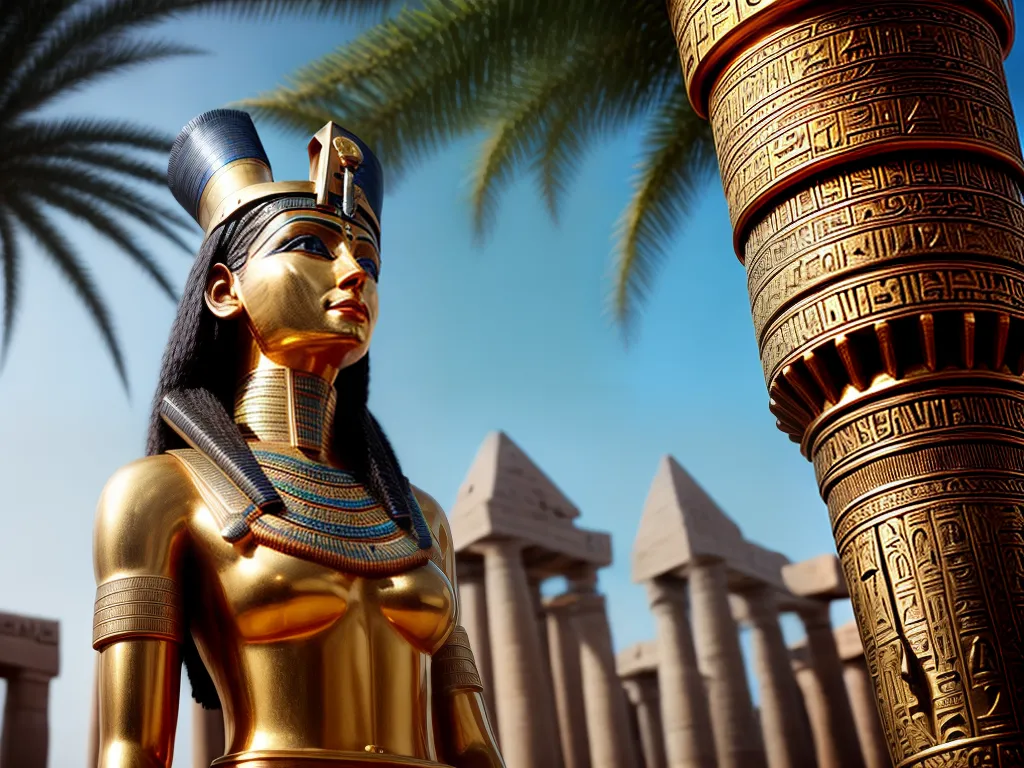 Fotos farao egipcio poder hieroglifos