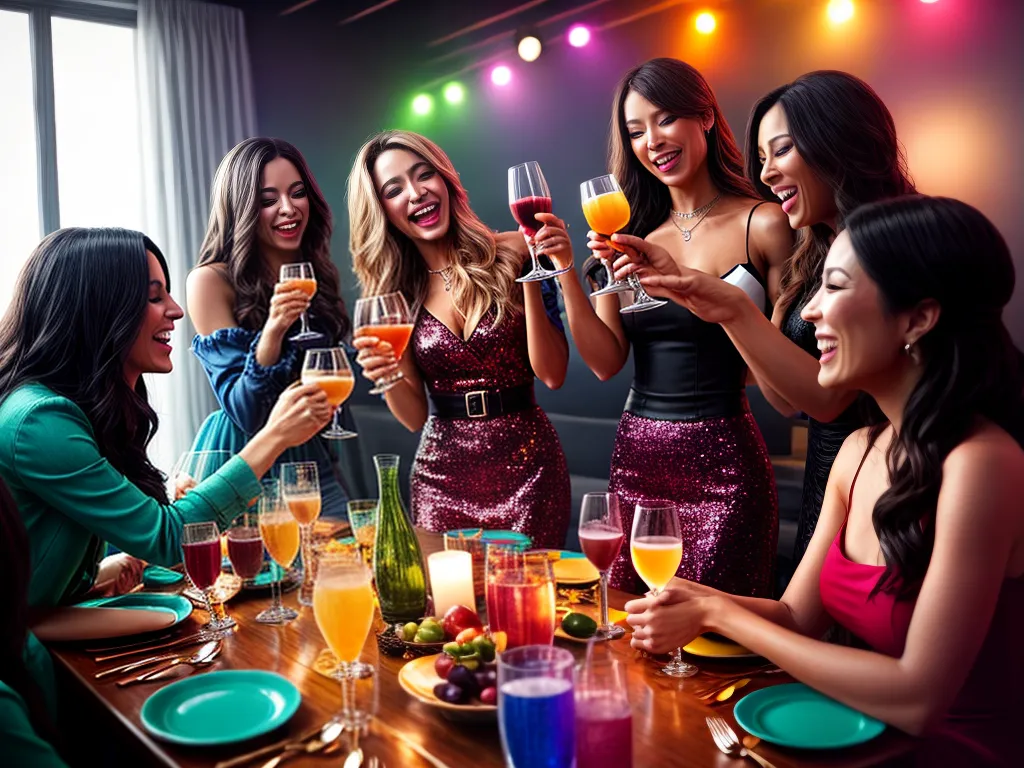 Por que os homens bebem tanto nas festas? 4 Fotos festa amigos mesa coquetel