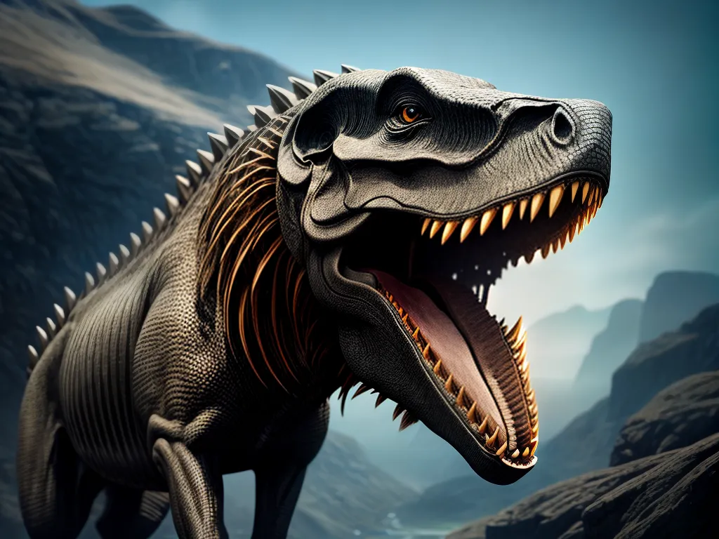 Fotos fossil esqueleto detalhes evolucao