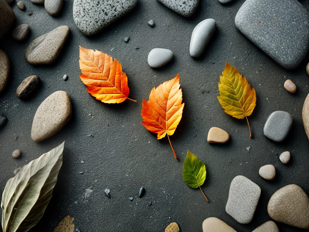 Fotos fossil folha detalhes preservados