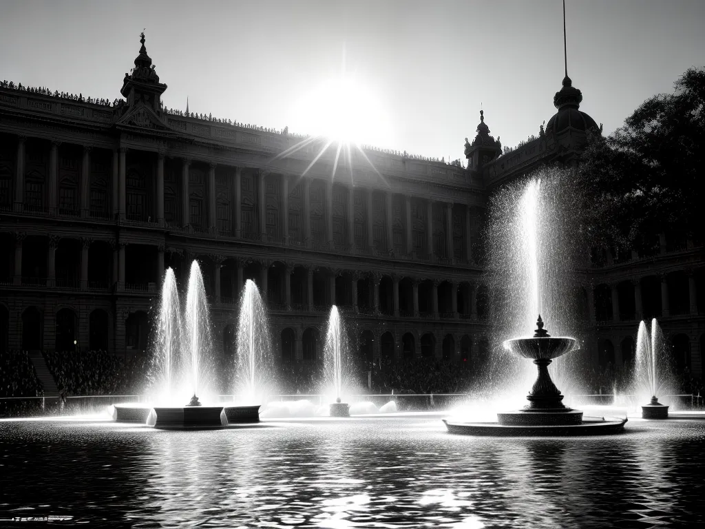 Fotos fountain stage fluido criatividade