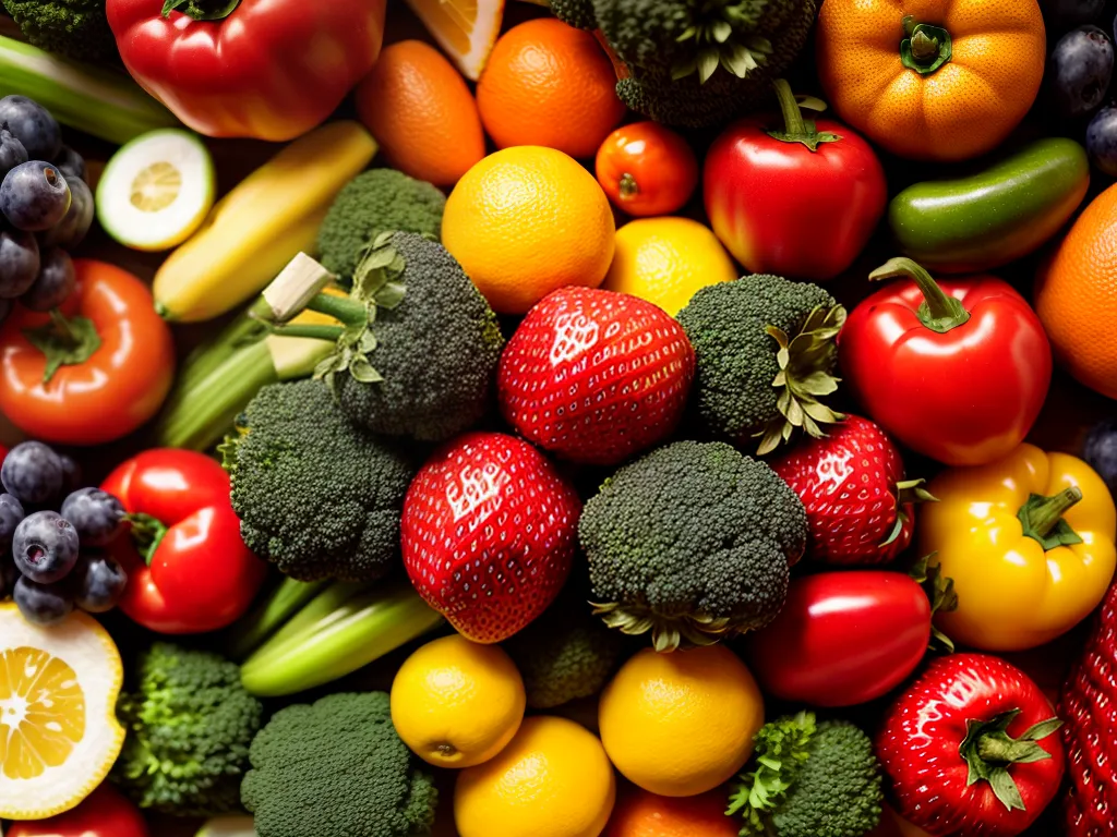 Fotos frutas legumes coloridos alergia imunidade