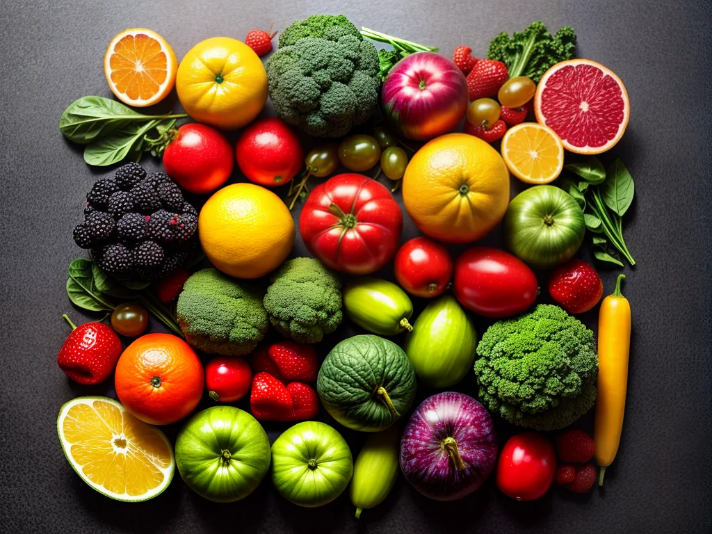 Fotos frutas legumes coloridos detox 2