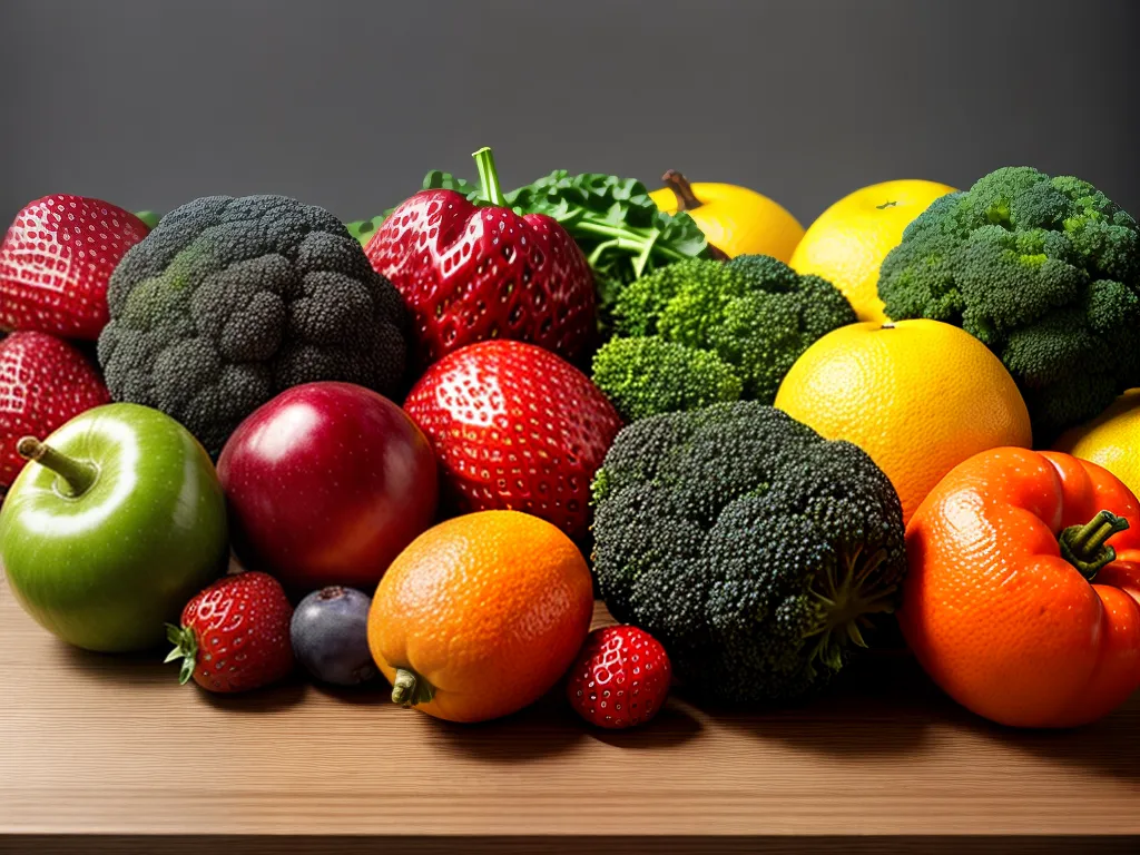 Fotos frutas legumes coloridos nutrientes 2