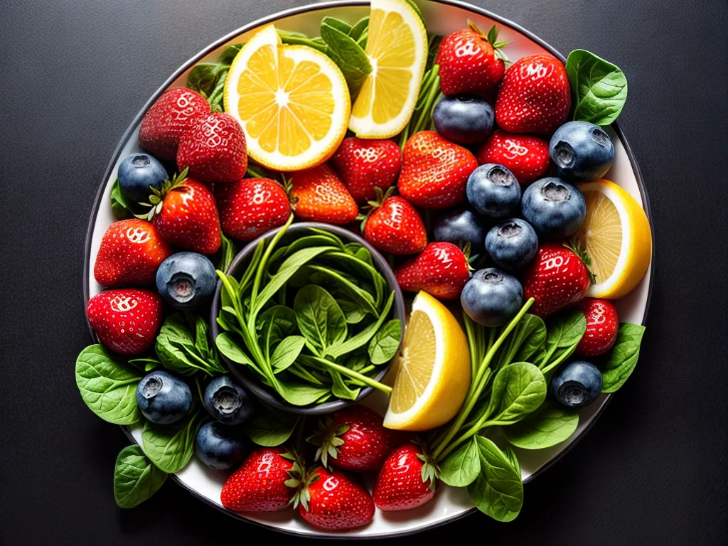 Fotos frutas legumes coloridos vitaminas