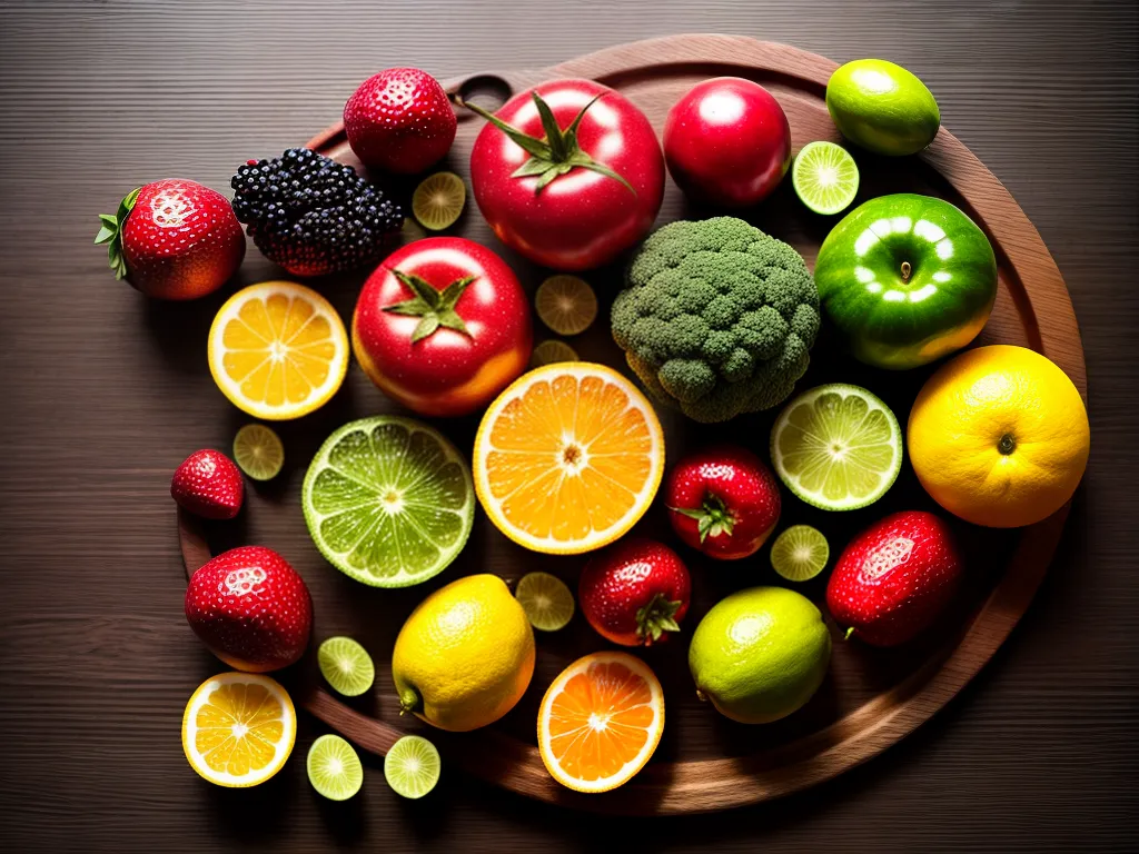 Fotos frutas verduras detox cores naturais