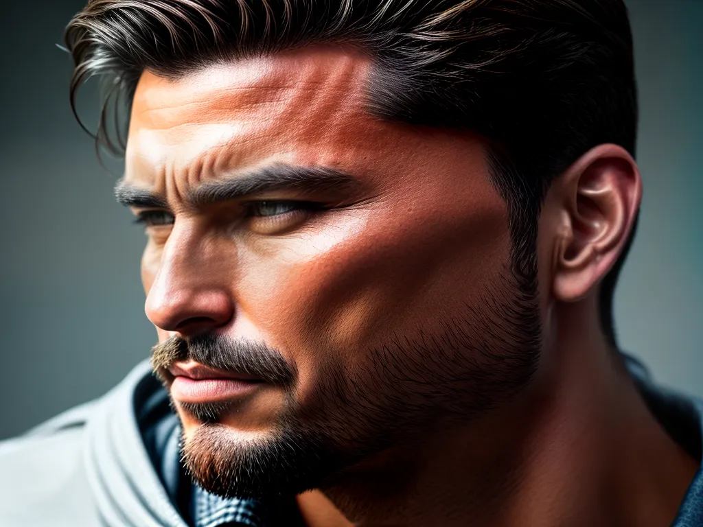 Fotos homem contemplativo forca vulnerabilidade