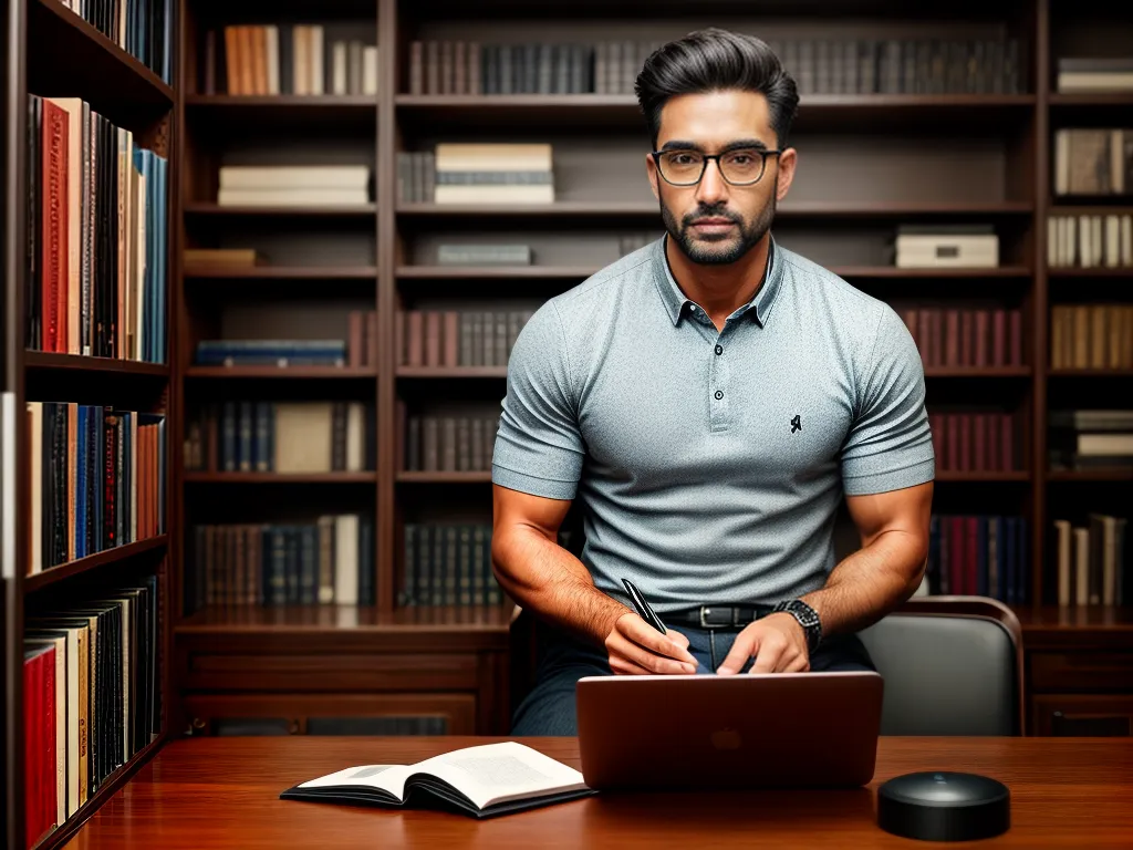 Fotos homem estudo autoconhecimento