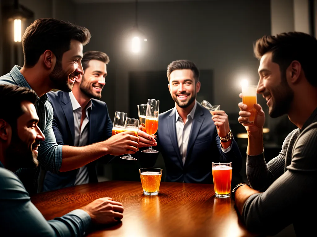 Por que os homens bebem tanto nas festas? 3 Fotos homens bebendo festa camaradagem
