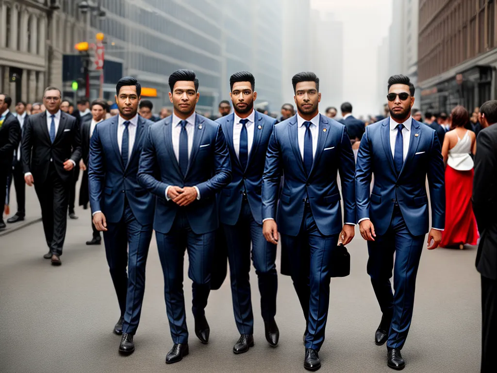 Participação e Conquista: A Representatividade Masculina em Pauta Fotos homens diversos trofeus sucesso