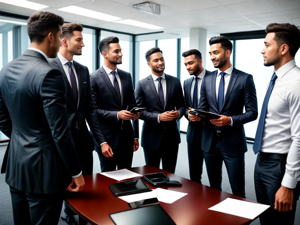 Fotos homens negocios discussao lideranca