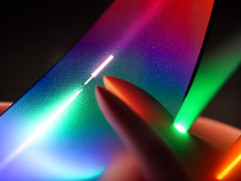 Fotos inovacao ciencia tubo luminoso