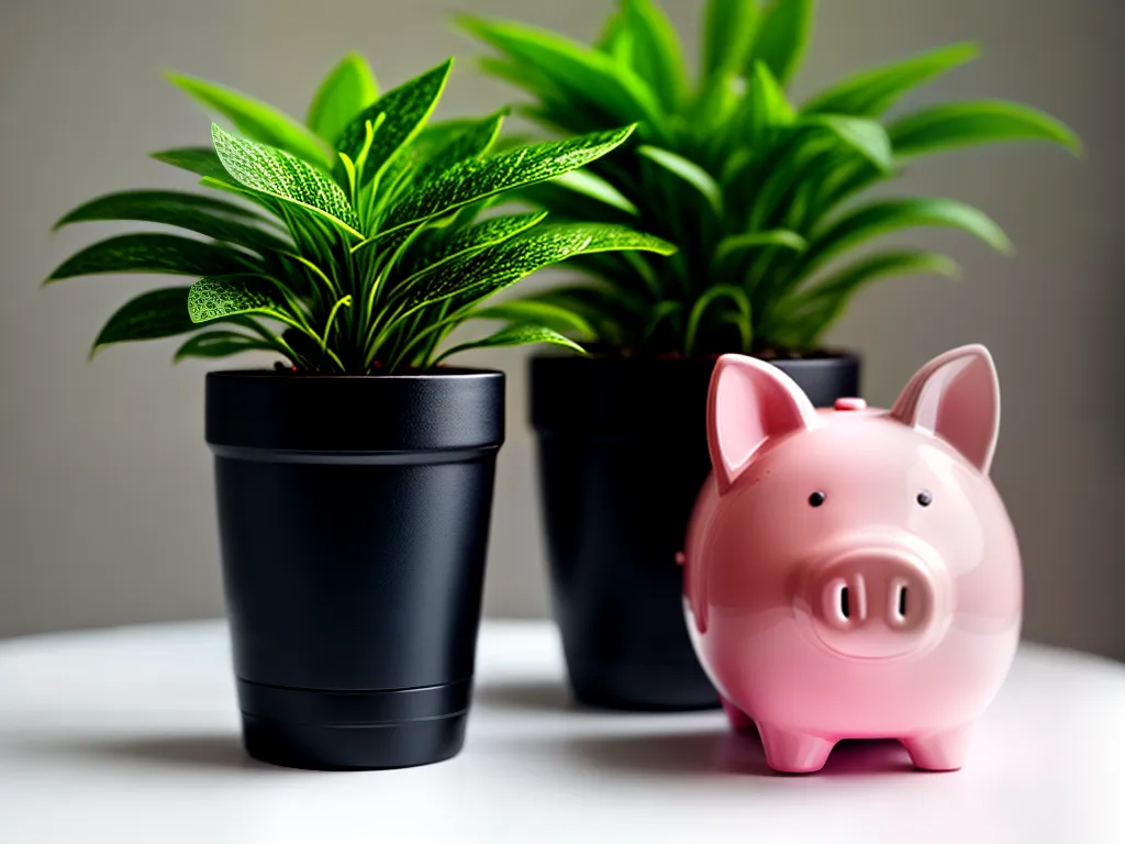 Fotos investimento crescimento poupanca planta