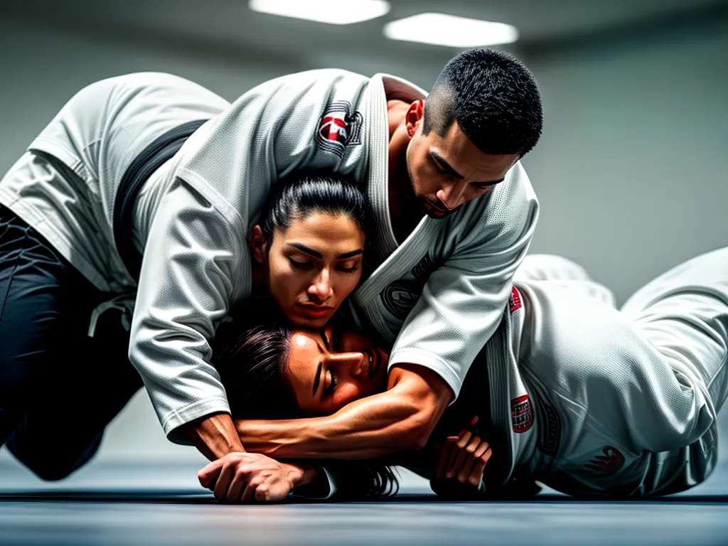 Os Benefícios do Jiu-Jitsu para Mente e Corpo 3 Fotos jiu jitsu gi branco pratica determinacao