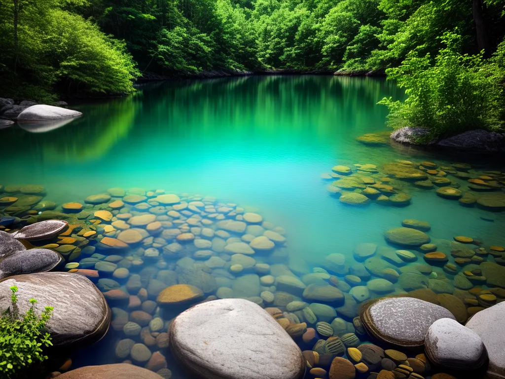 Preservando a Vida Aquática: Dicas para Lagos e Represas 3 Fotos lago sereno natureza vida aquatica