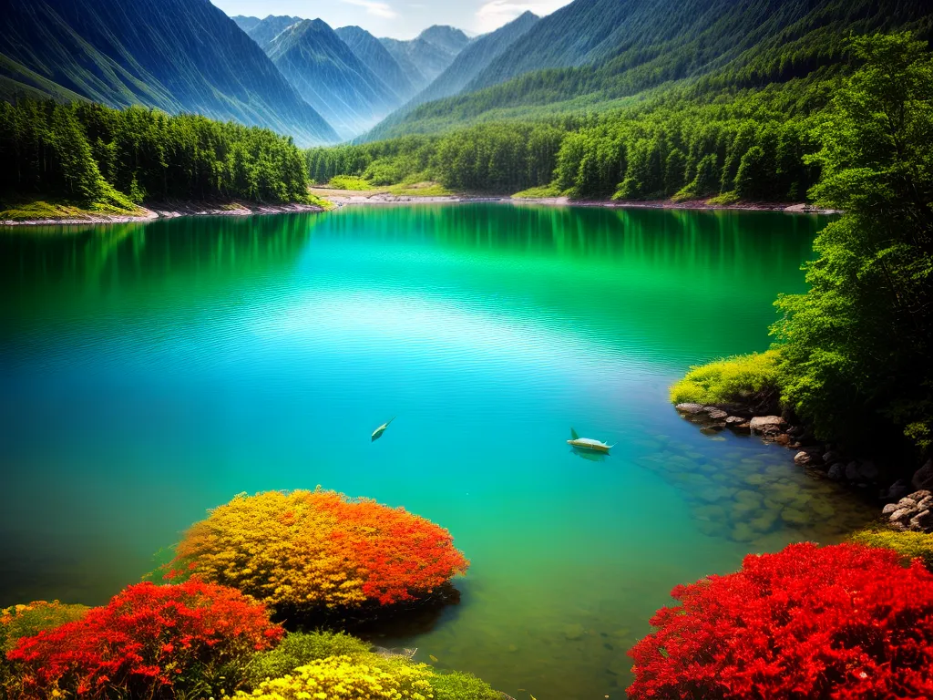 Preservando a Vida Aquática: Dicas para Lagos e Represas 4 Fotos lago sereno vida aquatica preservacao