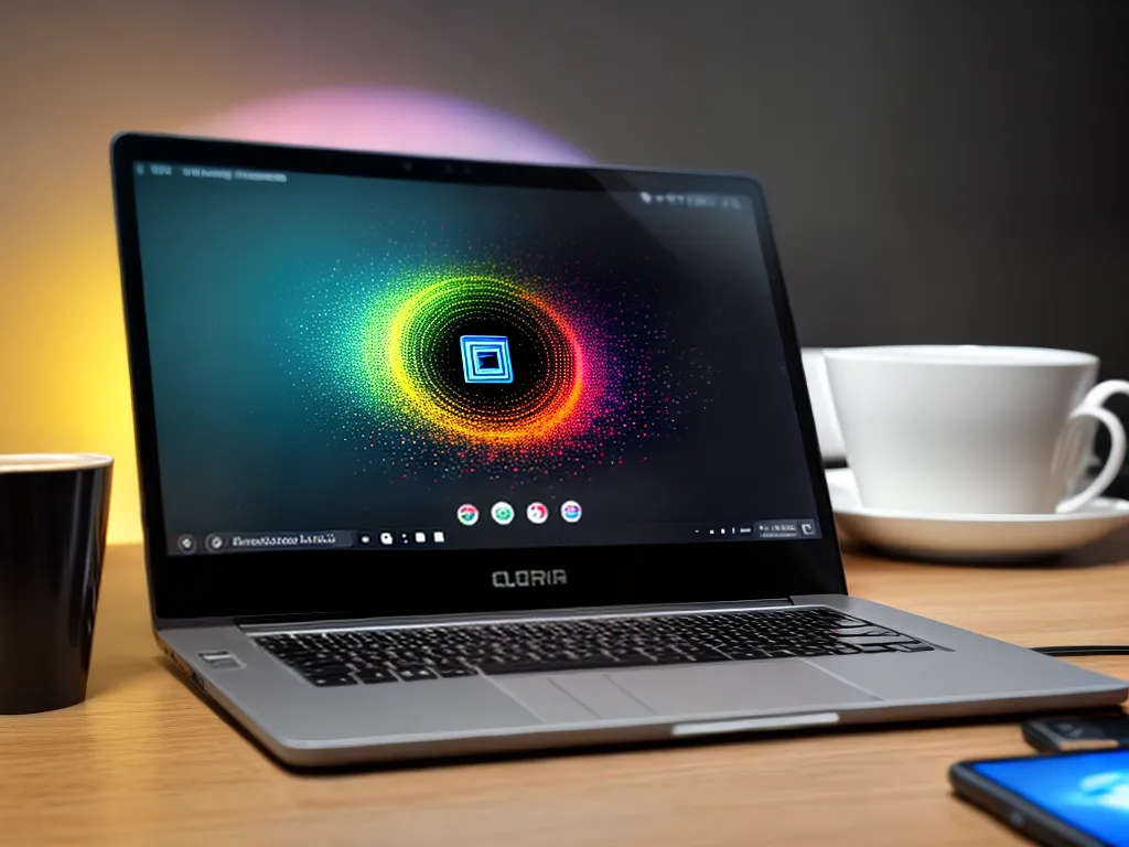 Como criar aplicativos inovadores: Dicas para desenvolvedores 2 Fotos laptop criativo interface linhas formas