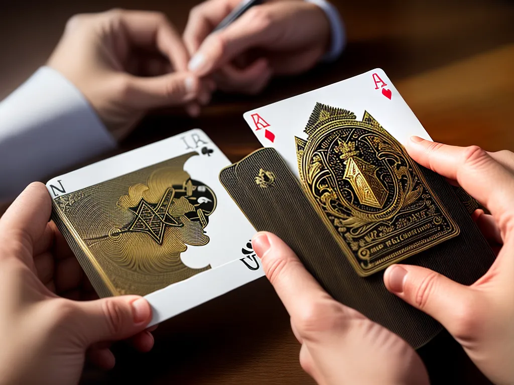 Fotos maos habilidosas baralho manipulacao