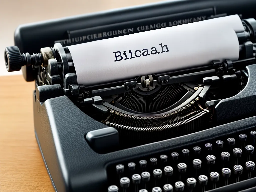Como se tornar um biógrafo de sucesso 4 Fotos maquina escrever biografia sucesso