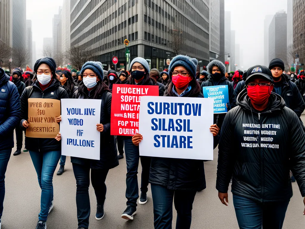 Por que a caminhada é um ato de protesto e transformação pela habitação? 4 Fotos marcha comunidade luta moradia