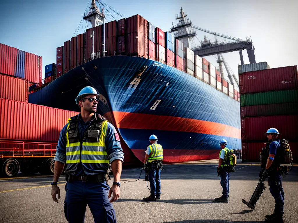 Fotos maritimos seguranca navio discussao