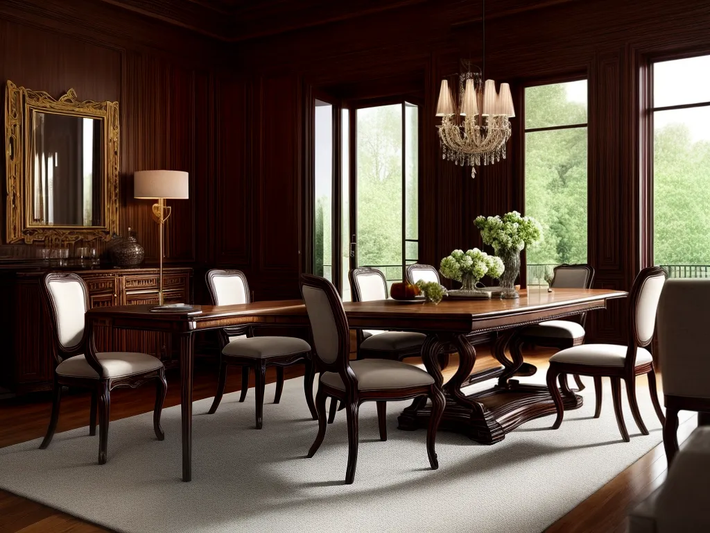 Tauari: A Madeira Nobre Conquistando o Mercado de Móveis 4 Fotos mesa jantar tauari