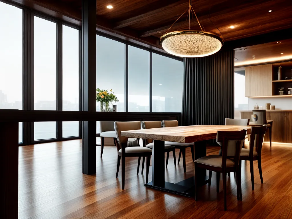 Tauari: A Madeira Nobre Conquistando o Mercado de Móveis 3 Fotos mesa jantar tauari madeira elegante